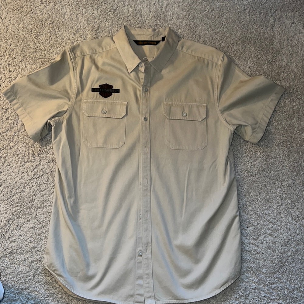 Harley Davidson Button Down